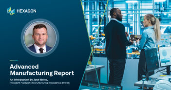 Hexagon's Advanced Manufacturing report introduction Josh Weiss.