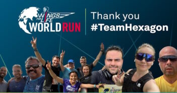 #TeamHexagon sets the pace in the Wings for Life World Run